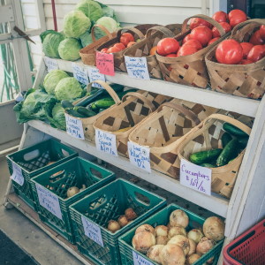 image of outside farm shop